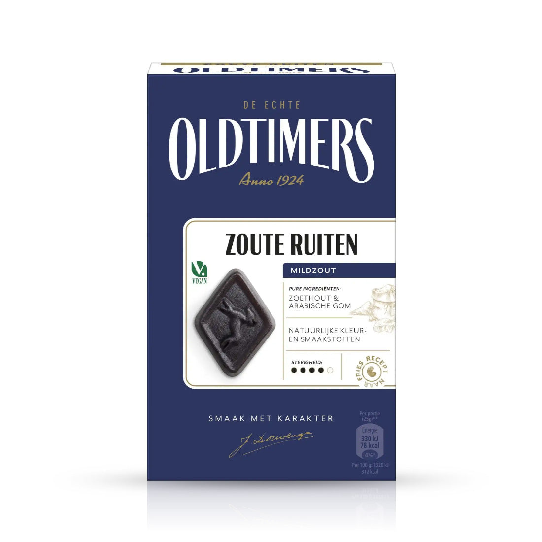 Oldtimers Salty Diamonds liquorice box 235g