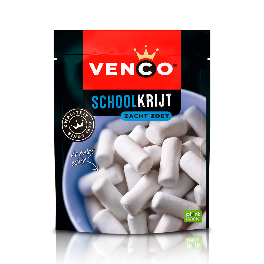 Venco School Chalk liquorice bag 225g