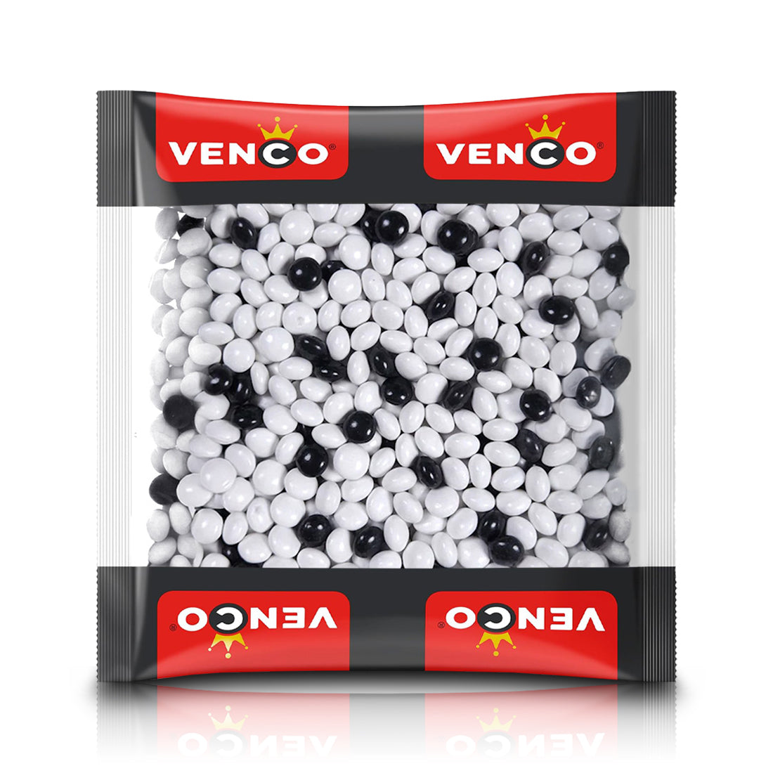 Venco Black Whites liquorice bag 1kg