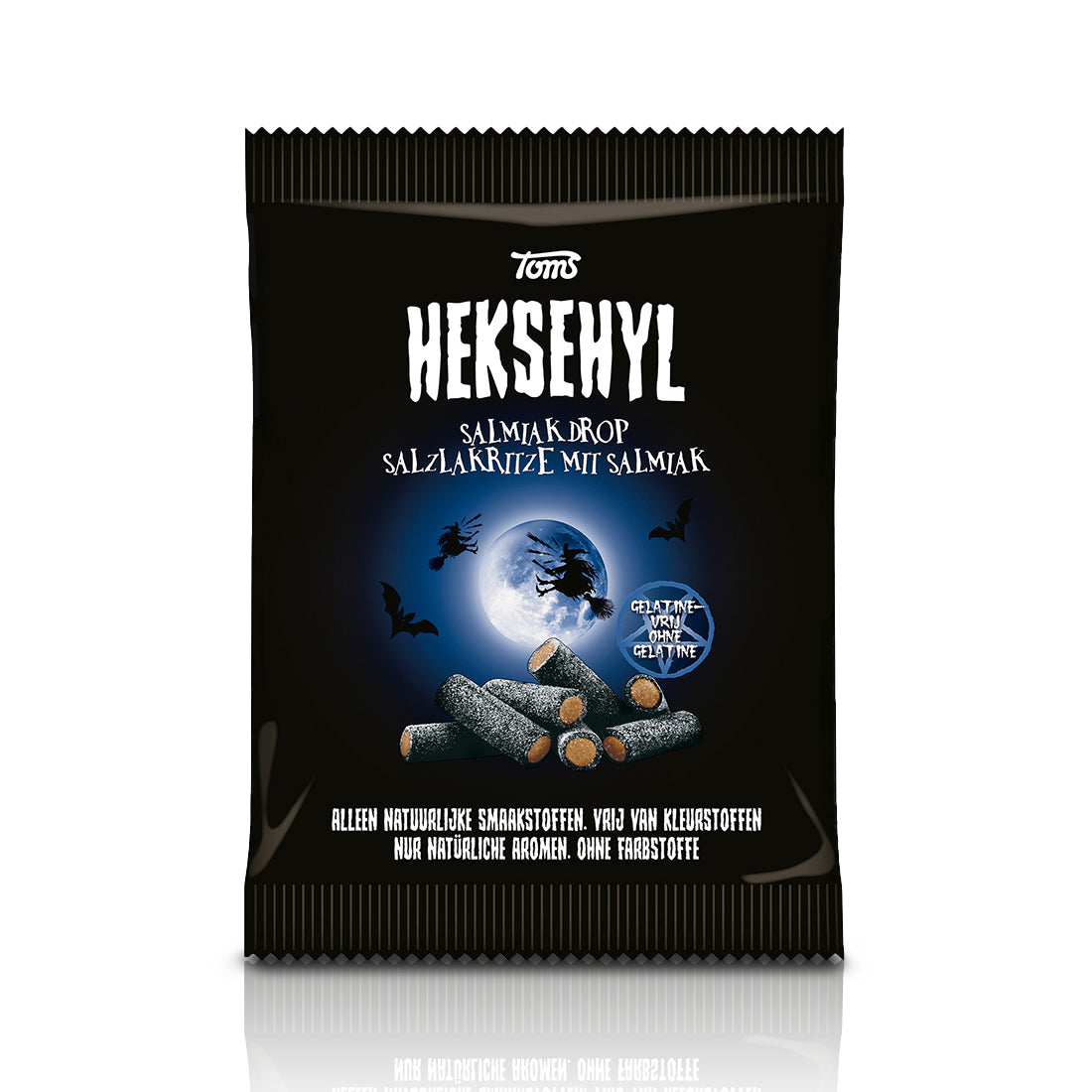 Toms Heksehyl Salmiak Liquorice bag 300g
