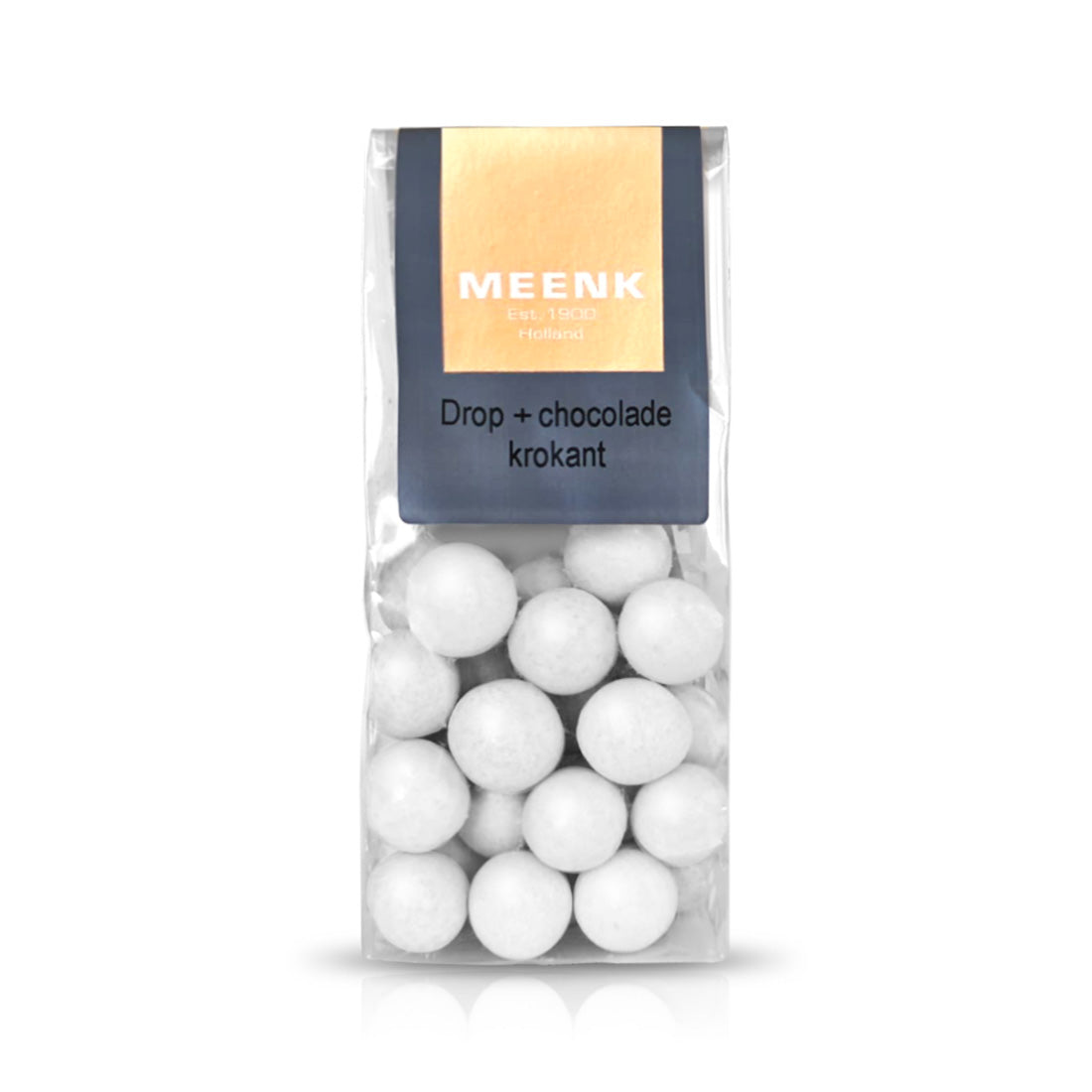 Meenk Liquorice + Chocolate Crunchy bag 150g